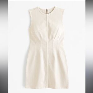 Abercrombie & Fitch Cream Mini Dress